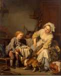 Greuze Jean-Baptiste Spoiled Child  - Hermitage